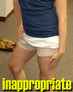 Inappropriate Shorts 